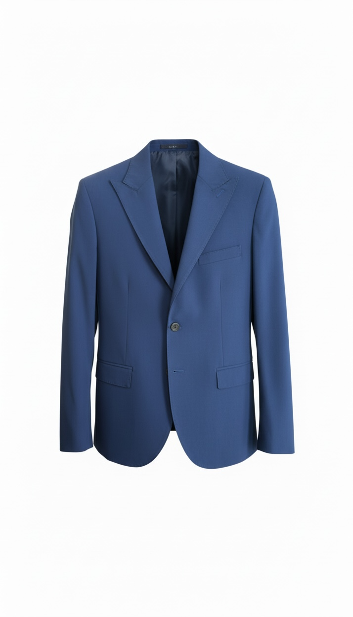 Traje de chaqueta de botonadura simple Miller