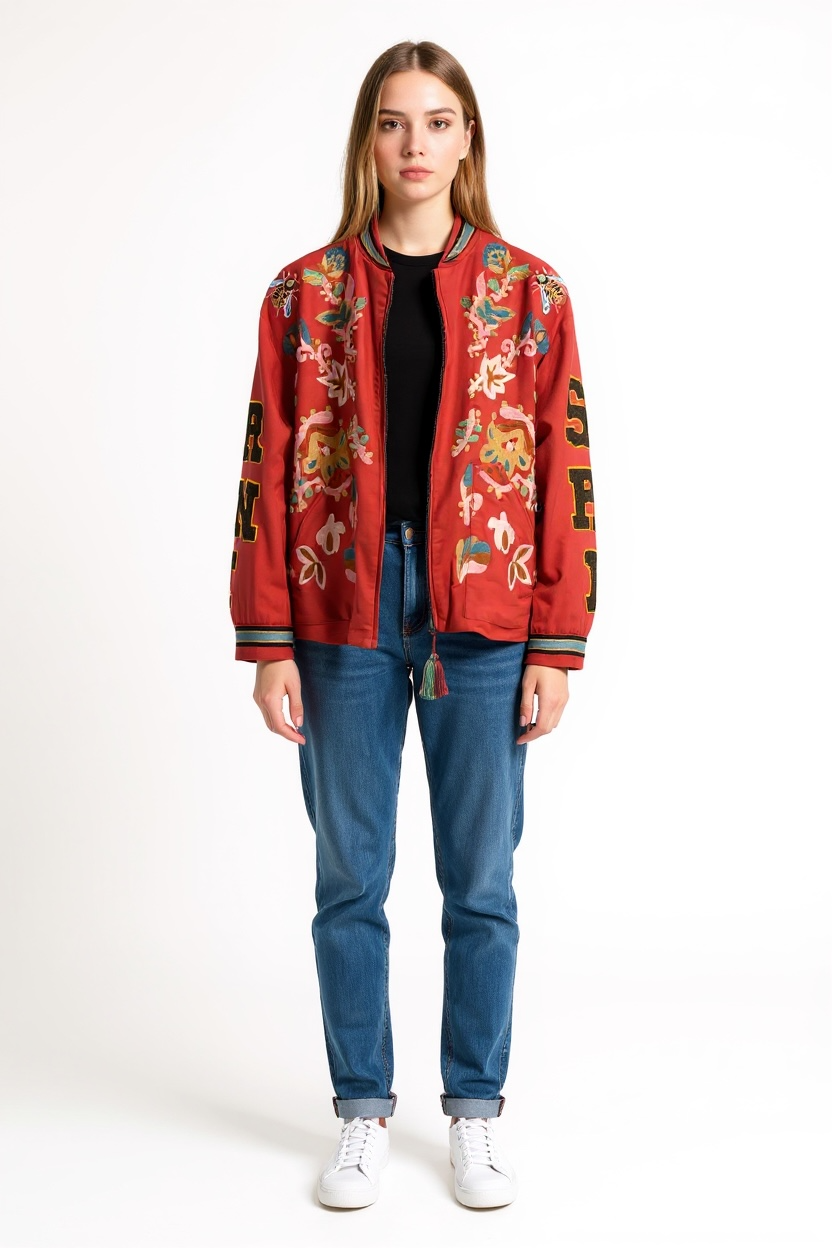 Bomber jacket Front Street