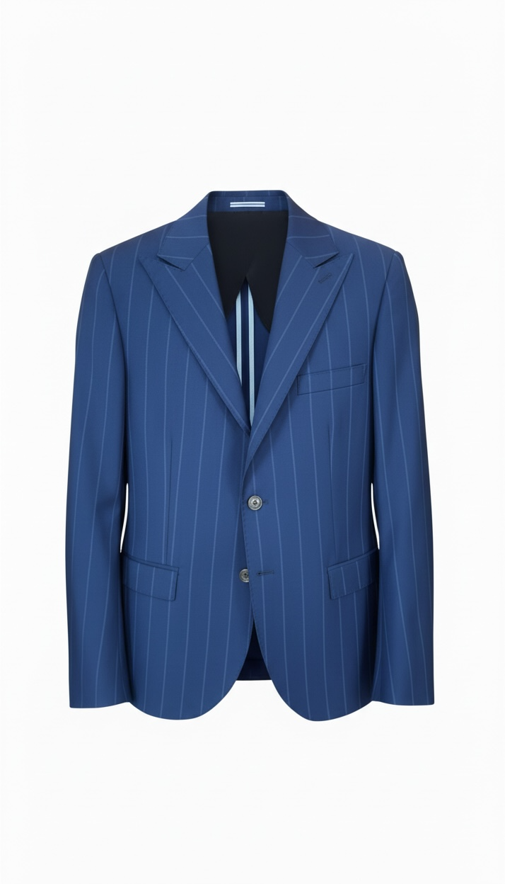 Traje de chaqueta de raya diplomática Telemaco